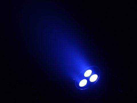 DMX512 3 LED RGBWA-UV सिक्स कलर LED par लाइट को स्टेज कर सकता है
