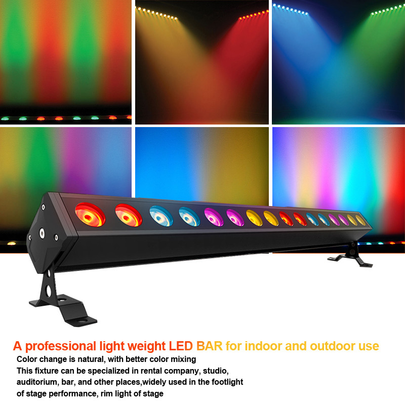 आउटडोर वाटरप्रूफ IP65 एल्यूमीनियम आवास 16*5w DMX512 RGBW वॉल वॉशर एलईडी लाइट