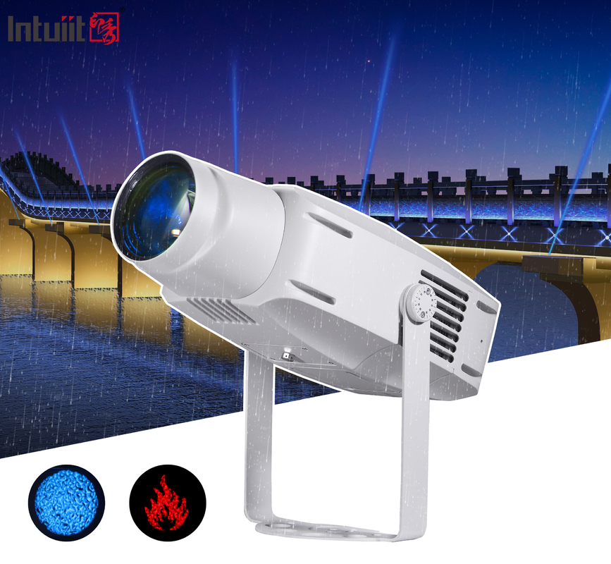 400W IP65 लोगो प्रोजेक्टर लैंप गोबो प्रकाश आउटडोर घूर्णी पेशेवर विज्ञापन रोशनी मंच के लिए पार्क होटल