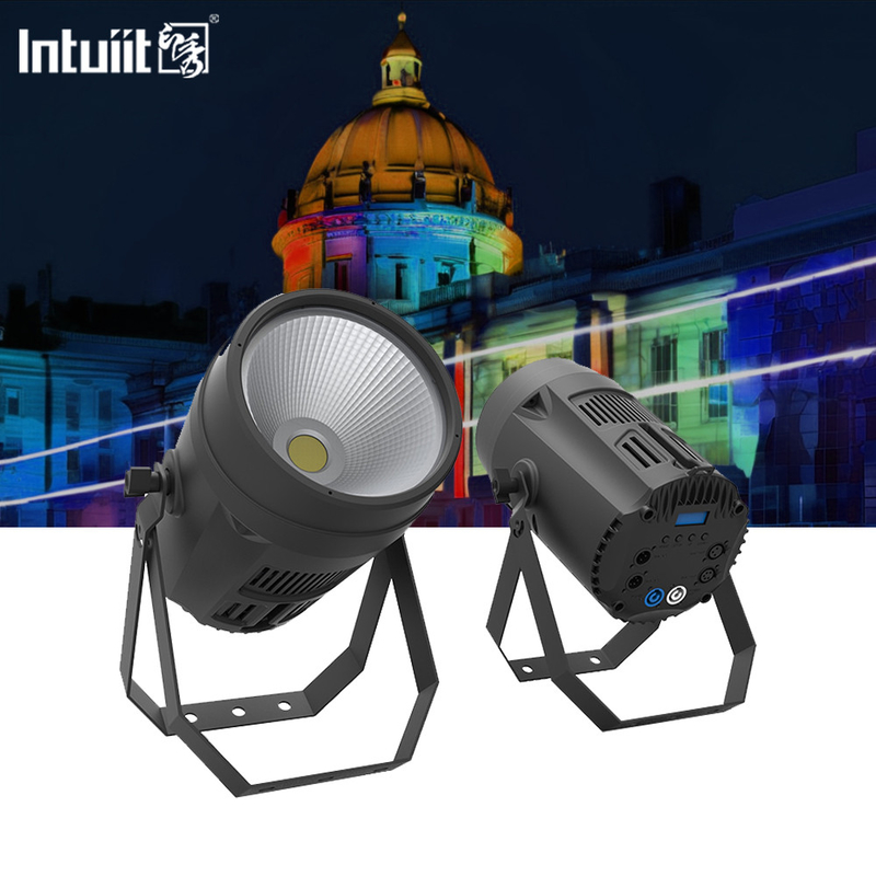 200W COB Par Can DMX पेशेवर COB स्टेज लाइट डीजे डिस्को पार्टी शादी के लिए