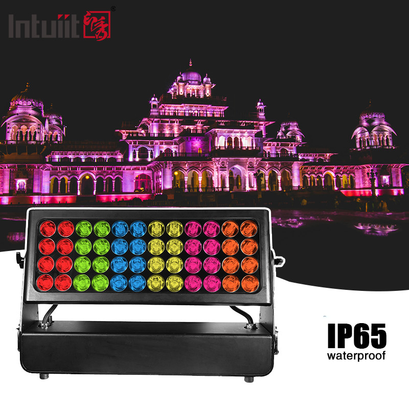 IP65 वाटरप्रूफ शहर रंग rgbw दीवार वॉशर बिल्डिंग लाइट 1500w RGBW 4in1 एलईडी आउटडोर शहर रंग प्रकाश