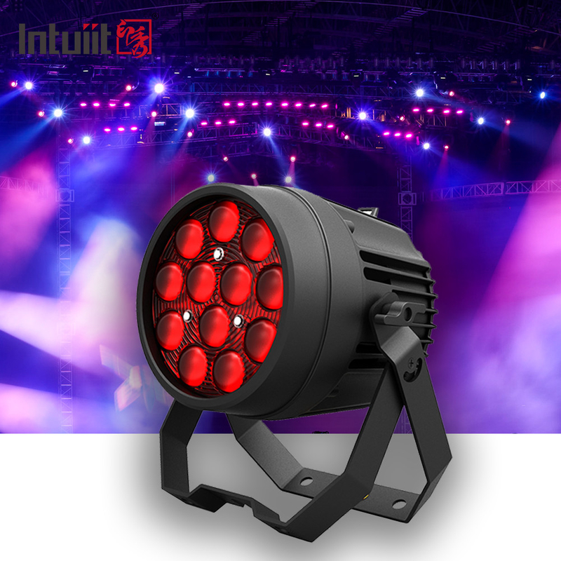 पेशेवर एल्यूमीनियम स्टेज लाइट 12x10W 4IN1 एलईडी PAR For Dj Party Club स्टेज लाइटिंग