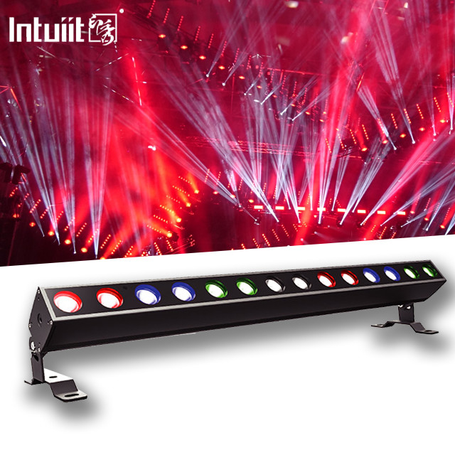 एलईडी मुखौटा आउटडोर आरजीबी DMX512 14X10W रैखिक एलईडी दीवार वॉशर प्रकाश एलईडी दीवार वॉशर परियोजना के लिए