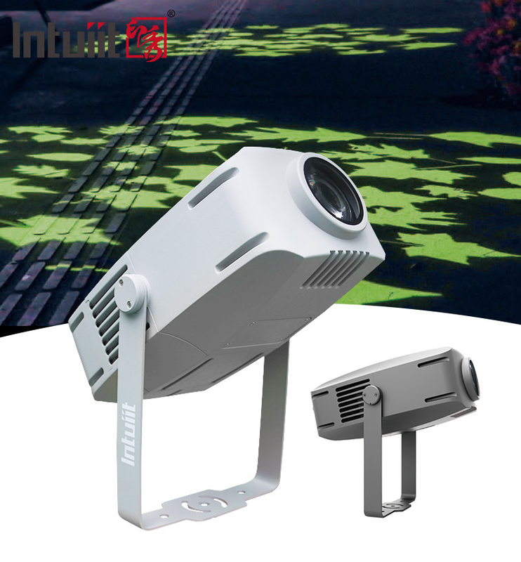 एलईडी लोगो प्रोजेक्टर 200W DMX512 वाटरप्रूफ एलईडी गोबो साइन विज्ञापन प्रकाश IP65 प्रोजेक्शन बिक्री के लिए