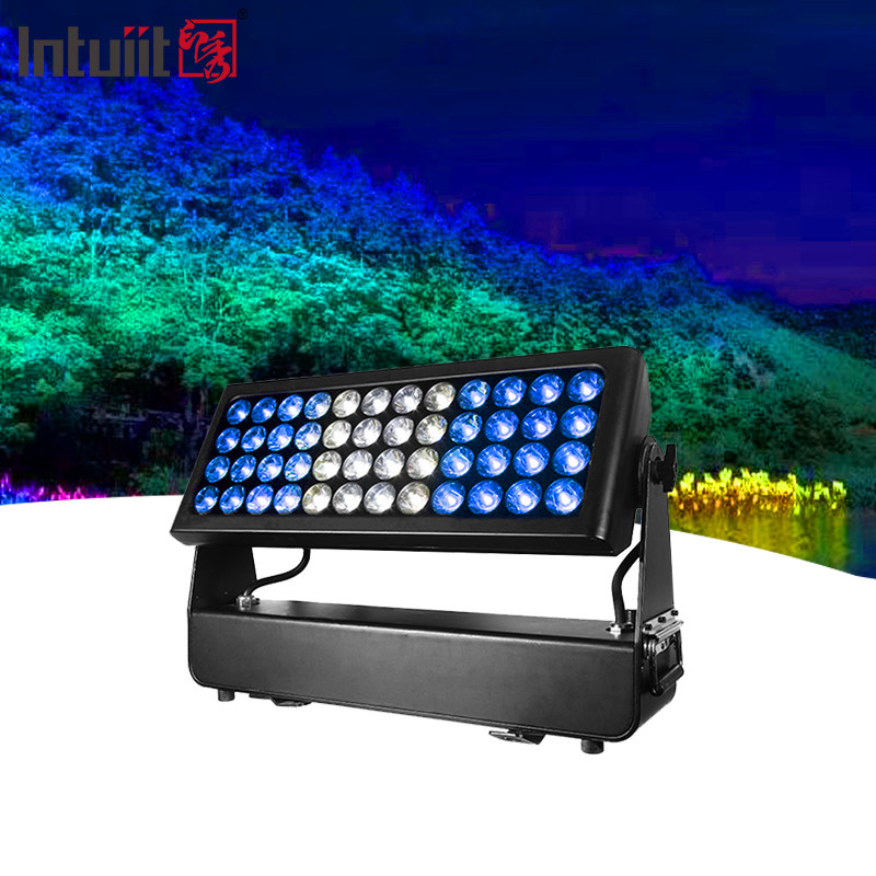 DMX512 1500W RGBW 4in1 IP65 वाटरप्रूफ डीजे वेडिंग स्टेज सिटी वॉल वॉशर आउटडोर एलईडी वॉश फ्लड लाइट