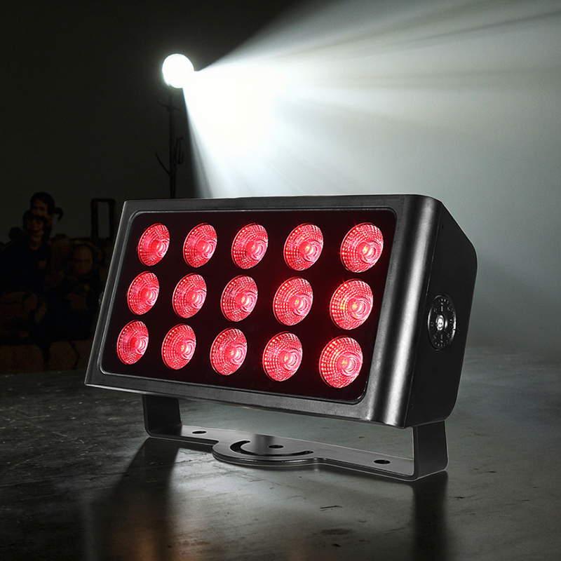 80W Dmx512 Ip65 Rgbw 4in1 एलईडी वॉलवॉशर डीजे वेडिंग स्टेज सिटी कलर आउटडोर फ्लड एलईडी वाश लाइट