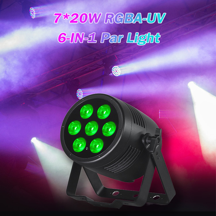 7x20w Dmx512 एलईडी बार स्टेज लाइट्स Rgbwa-uv एलईडी डिस्को लाइट डीजे लाइट बार पार्टी पार्टी के लिए