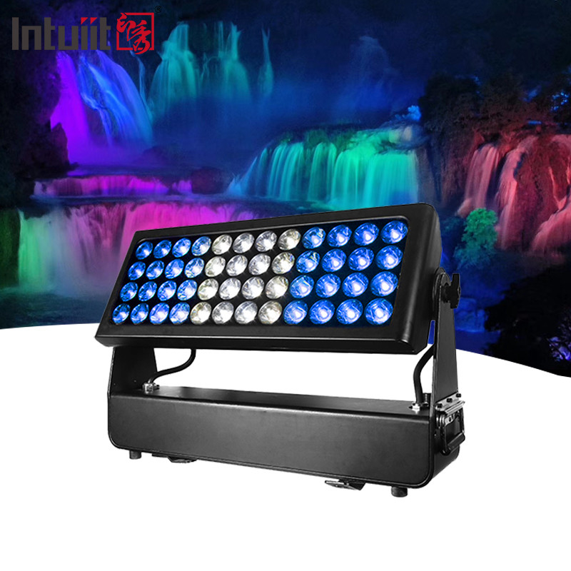 पेशेवर वाटरप्रूफ IP65 1500W Rgbw 4in1 सिटी कलर वॉश लाइट एलईडी फ्लड लाइट एलईडी वॉल वॉशर