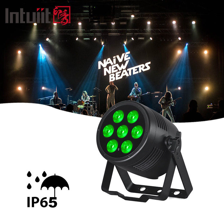 7x20W RGBWAUv 6in1 Par Uplight एलईडी Par स्टेज लाइटिंग