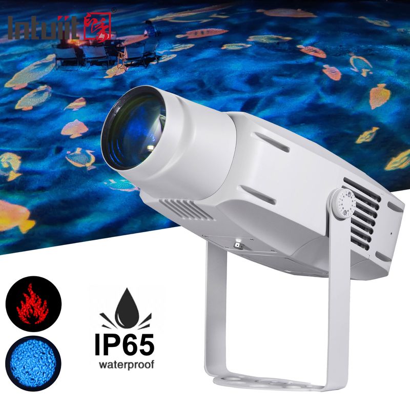 IP65 400W वाटरप्रूफ आउटडोर वाटर वेव ओशन वेव लाइट वाटर वेव इफेक्ट प्रोजेक्टर परिवेश परिदृश्य रेस्तरां रोशनी