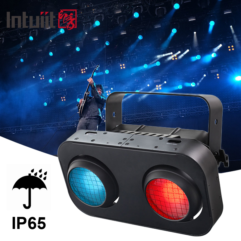 मंच कार्यक्रम के लिए 200W आउटडोर वाटरप्रूफ IP65 DMX512 कॉब ब्लाइंडर्स एलईडी ऑडियंस लाइट