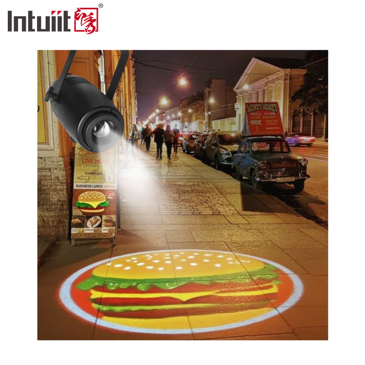 Custom 60w IP65 Waterproof Outdoor Door Projection Iamp Led Advertising Light Logo Gobo Projector
