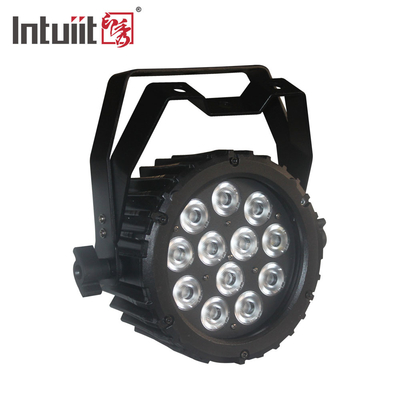 12x3W 4 इन 1 वाटरप्रूफ पार लाइट RGBW LED आउटडोर अपलाइट IP65