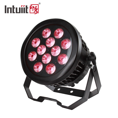 Dmx वॉश 4 इन 1 Par 12x10w LED बराबर कैन स्टेज लाइट्स वेडिंग 120w RGBW IP65 LED अप लाइट