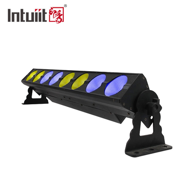 120W 8*15W वॉल वॉशर लाइट ट्राई - इन - 1 RGB कलर मिक्सिंग LED COB पिक्सेल बार