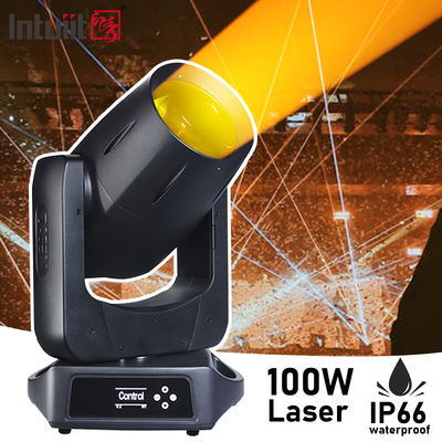 IP66 100W लेजर वाटरप्रूफ आउटडोर मूविंग हेड बीम स्टेज लाइट फॉर स्टेज कॉन्सर्ट शो