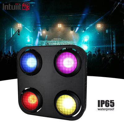 अंधाधुंध जलरोधक 4 आंखें स्टेज अंधाधुंध प्रकाश 4x90w Dmx512 एलईडी दर्शकों कोब अंधाधुंध प्रकाश