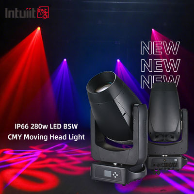 IP66 बीम / स्पॉट / वॉश BSW 280w CMY LED मूविंग हेड बीम वॉश स्पॉट लाइट डिस्को स्टेज लाइट