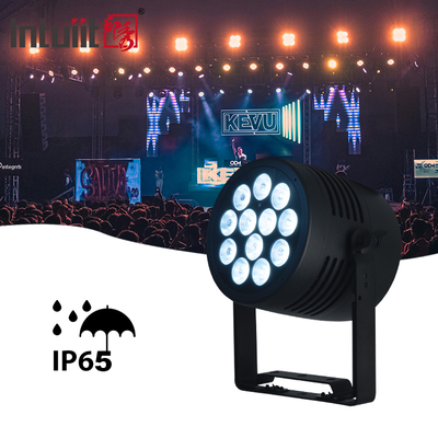 12x20W LED पार लाइट IP65 वाटरप्रूफ RGBWA-UV 6IN1 DMX512 स्टेज लाइटिंग