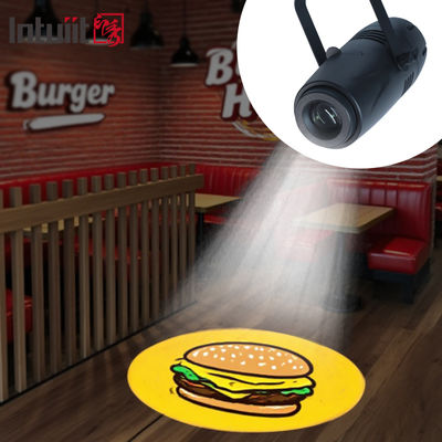 40w Ip20 इनडोर कस्टम विज्ञापन गोबो एलईडी लोगो प्रोजेक्टर लाइट