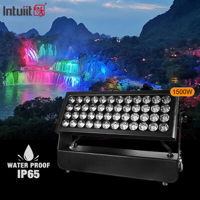 उच्च शक्ति RGBW 4 में 1 1500W शादी पार्टी और परिदृश्य वास्तुकला के लिए एलईडी दीवार वॉशर प्रकाश