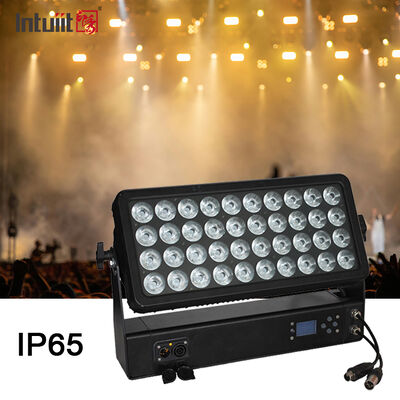 400W IP65 RGBW 4IN1 LED फ्लड लाइट सिटी कलर वॉल वॉशिंग लाइट DMX512 कंट्रोल के साथ