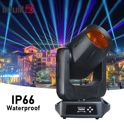 IP66 वाटरप्रूफ 100W CMY लेजर मूविंग हेड लाइट अल्ट्रा स्ट्रेट 0.8 डिग्री बीम एंगल आउटडोर स्टेज लाइटिंग DMX512