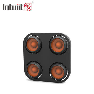 IP65 एलईडी ऑडियंस ब्लिंडर लाइट 4x90w एडजस्टेबल कलर टेम्परेचर 4 आंखें पीकी ब्लाइंडर्स