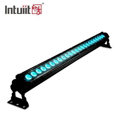 IP65 डेकोरेटिंग LED स्टेज वॉश लाइट्स 12*3W RGB 3 इन 1 LED वॉल वॉशर लाइट बार