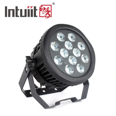 12 * 10W RGBW 4 इन 1 IP65 LED Par कैन स्टेज लाइट्स फॉर इवेंट शो आउटडोर