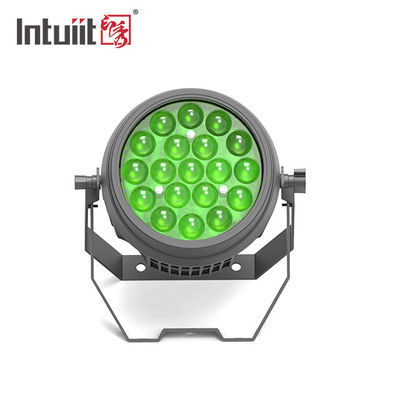 आउटडोर एलईडी स्टेज वॉश लाइट IP65 217W RGBW 4 इन 1 Dmx COB जूम LED Par कैन लाइट
